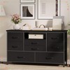 8-Drawer Storage Cabinet TV Cabinet for 55-Inch TV Entertainment Center - 2 of 4