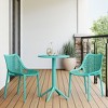 WestinTrends Playa 3-Piece Outdoor Resin Patio Bistro Set with Stackable Patio Dining Side Chairs - 2 of 4
