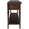 YOOCOZZ Solid Wood Easy Assembly Classic Retro Console Table with Open Style Bottom Shelf and Three Top Drawers - 4 of 4