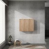 Sapphtopaz Bathroom Cabinet with Float Mounting Design,Bathroom Storage Cabinet with Soft Close Doors,Over The Toilet Storage Cabinet - 3 of 4
