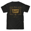 Coors Banquet Beer Double Sided Brewery Logo T-Shirt - Vintage Black Vintage Black Small - 2 of 4