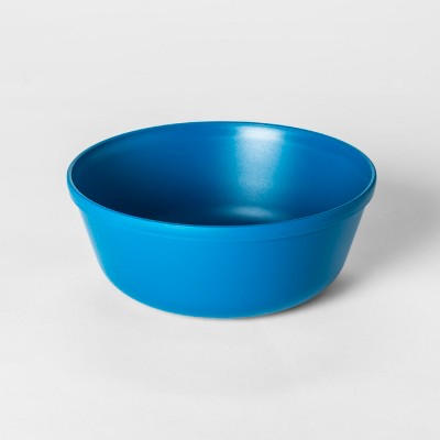 15.5oz Plastic Kids Bowl Blue - Pillowfort™