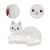 Unique Bargains Cute Cat Hair Clips White 1 Pc - 4 of 4
