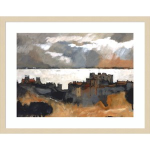Amanti Art Channel Light by Metcalfe Clive Wood Framed Wall Art Print - 1 of 4
