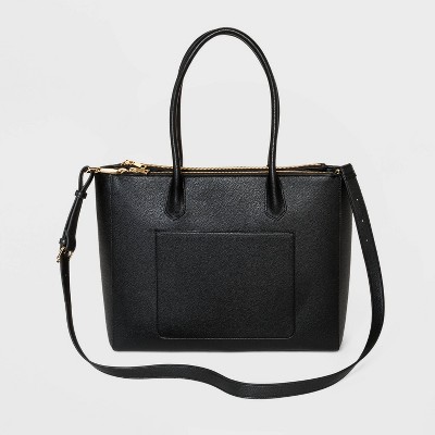 black work tote