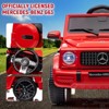 Coucheta Licensed Mercedes G63 Kids Ride-On Car with Remote Control - Suspension, Safety Lock, Soft Start, LED Lights & Bluetooth Music - 4 of 4