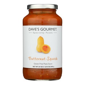 Dave's Gourmet - Pasta Sauce - Butternut Squash - Case of 6 - 24 oz - 1 of 3