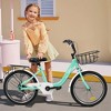 Kumasinova 20" 1-Speed Kids Bicycle,Lightweight Steel Frame Kids Bike with Coaster Brake,V-Brake,Rear Rack,Chain Guard,Bikes for Boys & Girls - 2 of 4