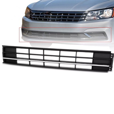 Front Bumper Lower Grille, Lattice Design Front Center Lower Bumper Grille, Easy Installation