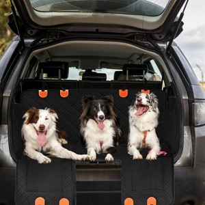 Dog Car Seat Cover Waterproof Scratchproof Pet Car Rear Protector Mat Pet - 1 of 4