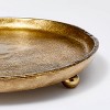 Cast Metal Candle Tray Gold - Threshold™ designed with Studio McGee - image 3 of 4