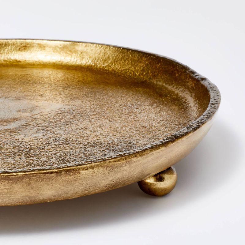 Cast Metal Candle Tray Gold - Threshold&#8482; designed with Studio McGee, 4 of 12