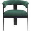 Meridian Furniture,Romeo Boucle Fabric Dining Chair, Set of 2 - 3 of 4