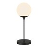 Hudson and Canal 21" Tall Globe and Stem Table Lamp with Round Glass Shade - 4 of 4