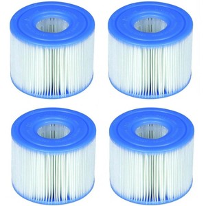Intex 29001E PureSpa Type S1 Easy Set Pool Filter Cartridges (4 Filters) - 1 of 4