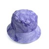 Anna-Kaci Summer Fisherman Hat Outdoor Travel Tie Dye Bucket Hat with Wide Brim Casual Sun Protection - 2 of 4