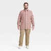 Men's Big & Tall Mid-Weight Flannel Shirt - Goodfellow & Co™ - 3 of 3