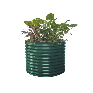 Vego Garden Wide Metal Outdoor Raised Garden Bed 42"x42"x32 - 1 of 4