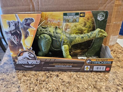 Jurassic World Dino Trackers Wild Roar Nigersaurus Action Figure : Target