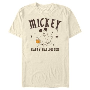 Mens Mickey & Friends Themed Club Ghost Costume Trick or Treat T Shirt - 1 of 4