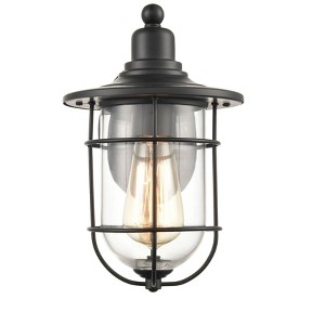 Millennium Lighting 1 - Light Wall Light in  Powder Coated Black - 1 of 1