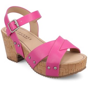 Journee Women's Comfort System Valentina Dress Sandals - 1 of 4