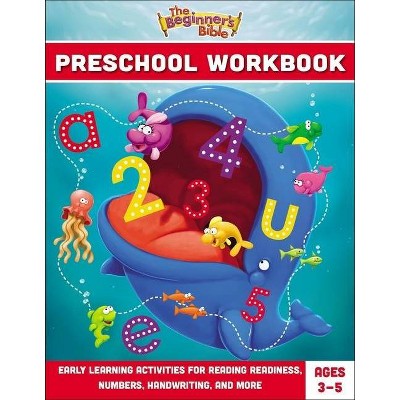 The Beginner's Bible Preschool Workbook - (Paperback)