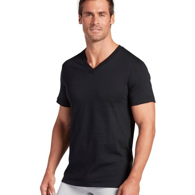 Jockey Men's Big Man Classic V-neck T-shirt - 2 Pack 5xl Black : Target