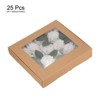 Unique Bargains Durable PE Realistic Appearance Mini Artificial Flower Heads 2.8 x 9.3 Inch 25 Pcs - 3 of 4