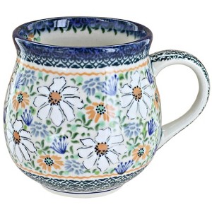 Blue Rose Polish Pottery K04D Galia Large Bubble Mug - 1 of 1