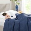 Sapphtopaz Cotton Tightly Woven Waffle Blanket, Ultra Soft Breathable Cooling Blanket Throw Blanket,100% Cotton, Machine Washable - 3 of 4