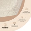 Crane Baby Cotton Sateen Fitted Crib Sheet - 3 of 4