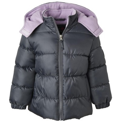 Pink Platinum Little Girl Classic Ripstop Puffer Jacket