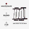 Eklind Tool 9 Piece Set Power T Handle Ball Hex Key Chrome Nickel Alloy Steel Allen Wrench with Textured Grip for Basic Home Repair and Improvement - 3 of 4