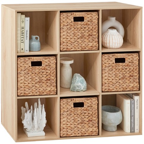 Best Choice Products 9-cube Bookshelf, Display Storage Compartment