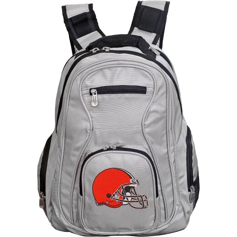 Nfl Cleveland Browns Premium 19' Laptop Backpack - Gray : Target