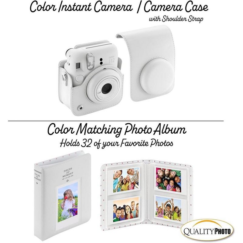 Fujifilm Instax Mini 12 Instant Camera with Case Decoration Stickers Frames Photo Album and More Accessory kit, 4 of 8