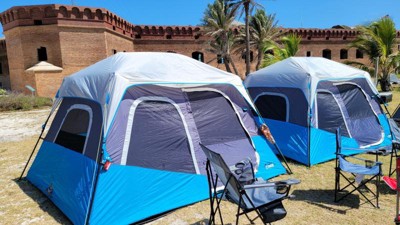 Core Equipment Lighted 6 Person Instant Cabin Tent : Target