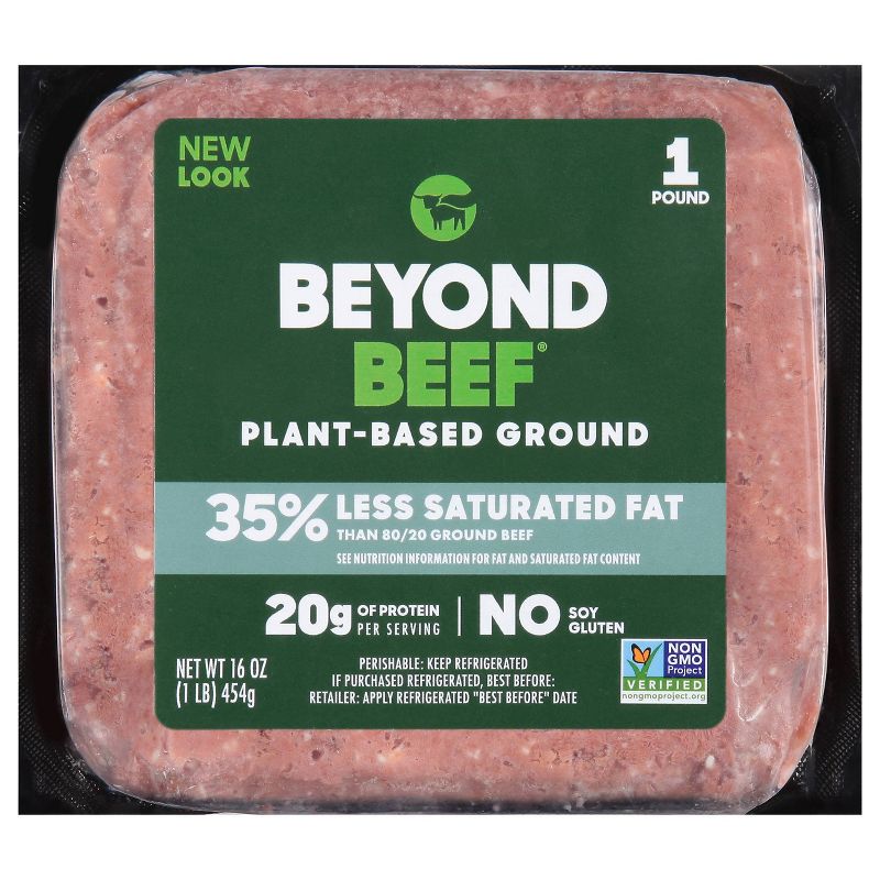 Beyond Meat Beyond Beef Plant-Based Ground - 16oz, 1 of 7