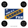 Evergreen Home of a Fan Buffalo Sabres 28" x 16" Woven PVC Indoor Outdoor Doormat - 3 of 4