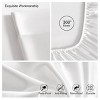 3/4 Pieces Satin Bed Sheet Set, Silky Cooling Soft Sheet Set - NTBAY - 3 of 4