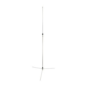 Tram® 200-Watt 136 MHz to 174 MHz 6-dBd-Gain Aluminum Base Antenna with 50-Ohm UHF SO-239 Connector, 10 Feet in Silver - 1 of 4