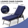 Crestlive Products Patio Outdoor Chaise Lounge Cushion Beige 2 PC - 2 of 4