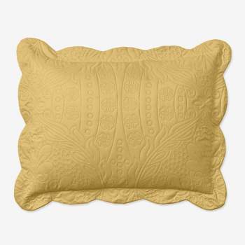 Lily Damask Embossed Pillow Shams