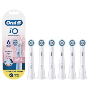 Oral-B iO Gum & Sensitive Refills - White - 6ct : Target