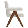 Modway Lyra Boucle Fabric Dining Room Chair - Set of 2 - 3 of 4