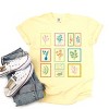 Simply Sage Market Floral Stamps Garment Dyed Tee - 3 of 4