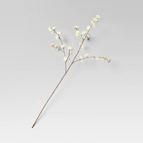 White Cherry Blossom Artificial Branch - Threshold™ - image 1 of 3