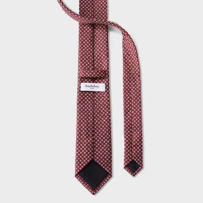 Men's Medallion Neck Tie - Goodfellow & Co Red - image 2