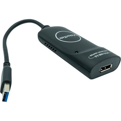 VisionTek VT70 USB 3.0 to DisplayPort Adapter (901225) | Supports 4K Display @ 30Hz